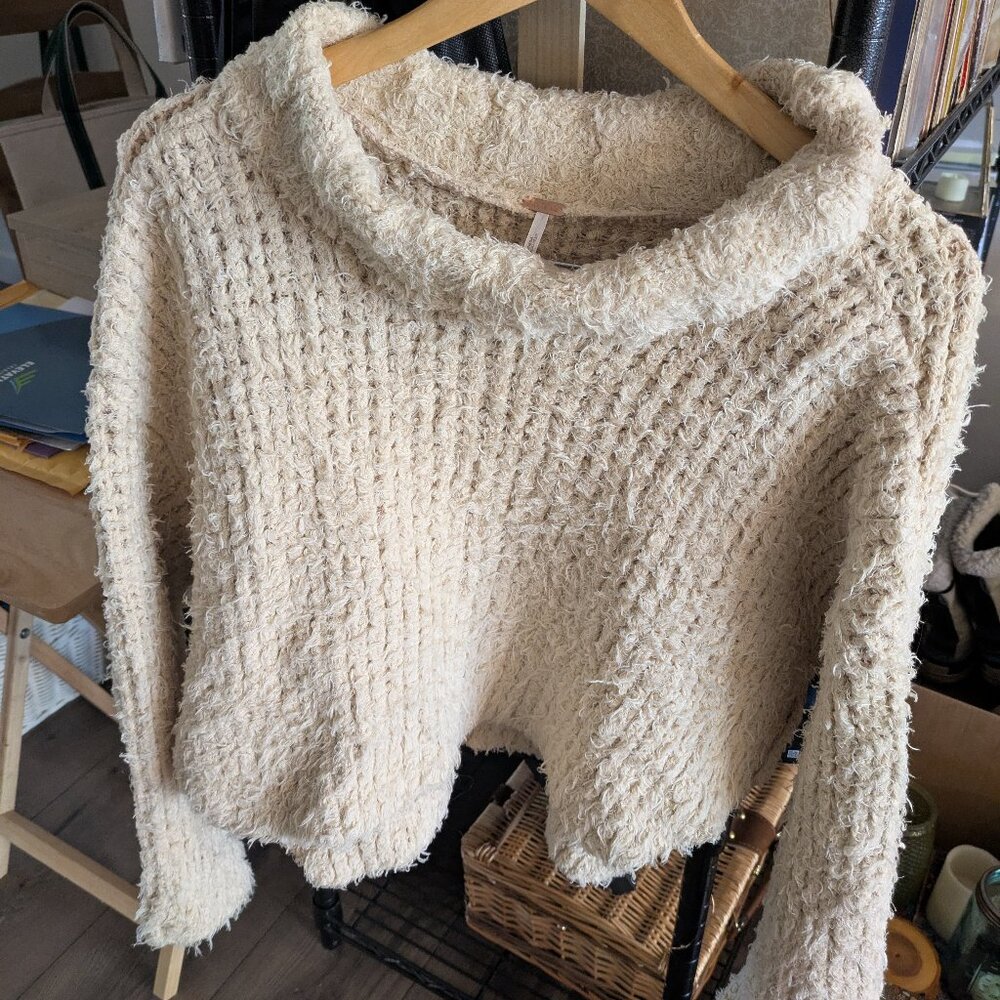 Free People Ivory Sweater -- New with Tags!